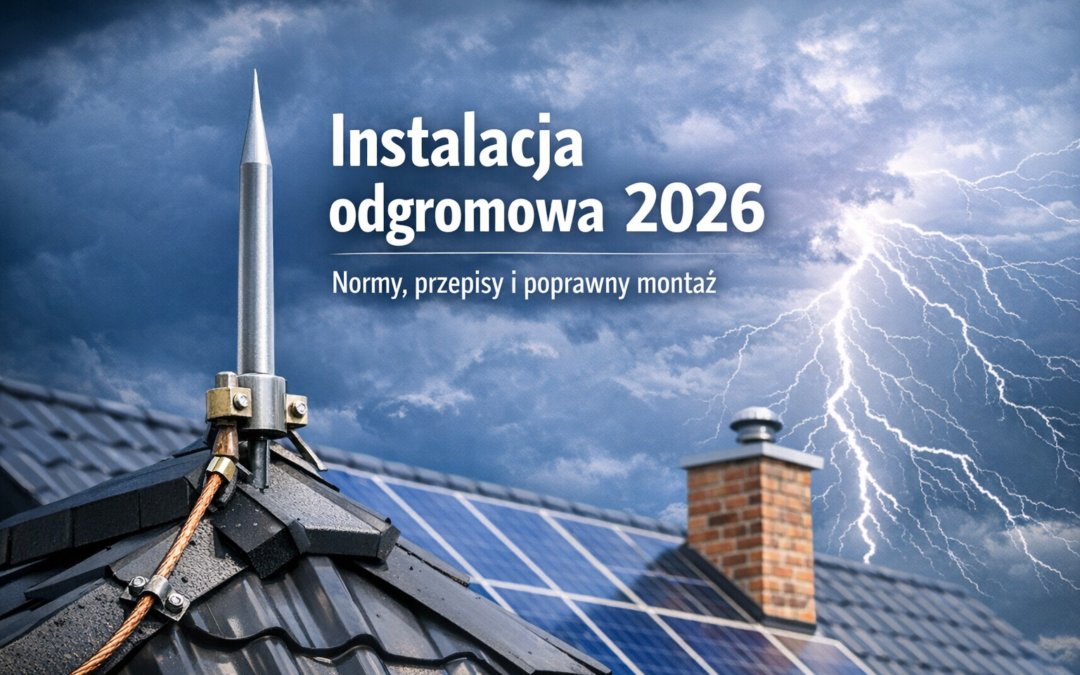 Instalacja odgromowa – normy 2026. Co mówią przepisy i jak wykonać ją poprawnie?