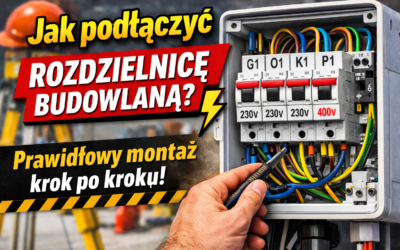 Jak podłączyć rozdzielnicę budowlaną? Prawidłowy montaż krok po kroku