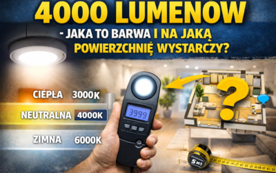 4000 lumenów – jaka to barwa i na jaką powierzchnię wystarczy?