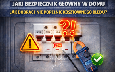 Jaki bezpiecznik główny w domu – jak dobrać i nie popełnić kosztownego błędu?