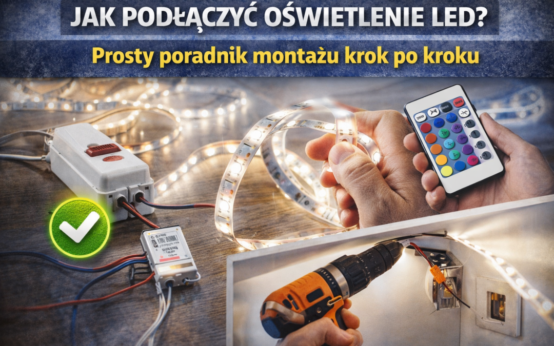 Jak podłączyć oświetlenie LED? Prosty poradnik montażu krok po kroku
