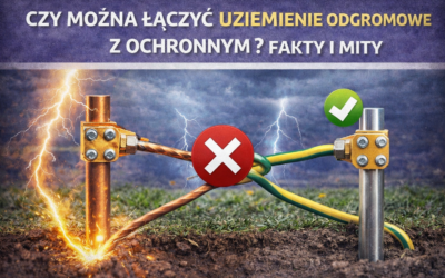 Czy można łączyć uziemienie odgromowe z ochronnym – fakty i mity