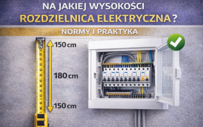 Na jakiej wysokości rozdzielnica elektryczna – normy i praktyka