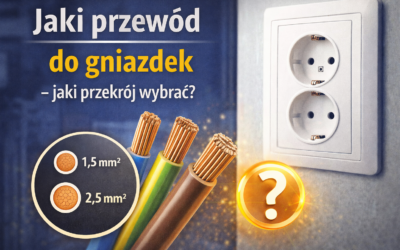 Jaki przewód do gniazdek – jaki przekrój wybrać?