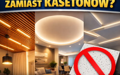 Co na sufit zamiast kasetonów – nowoczesne pomysły