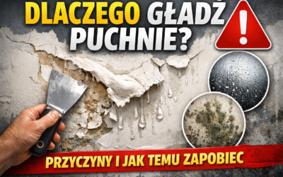Dlaczego gładź puchnie – przyczyny i jak temu zapobiec