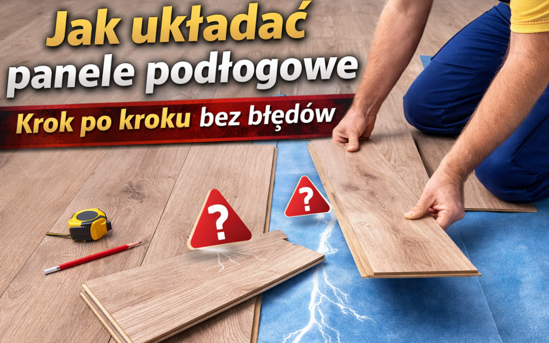 Jak układać panele podłogowe – krok po kroku bez błędów