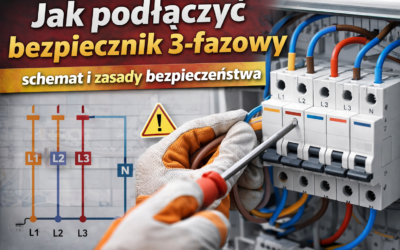 Jak podłączyć bezpiecznik 3-fazowy – schemat i zasady bezpieczeństwa