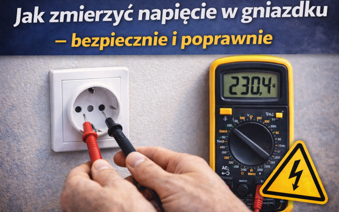 Jak zmierzyć napięcie w gniazdku – bezpiecznie i poprawnie