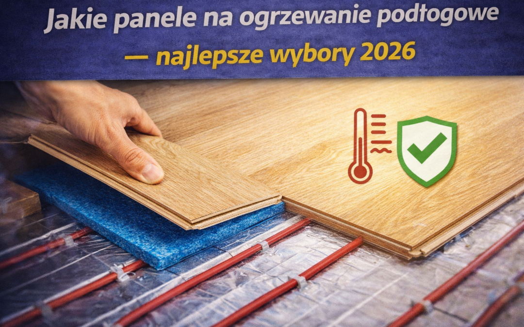 Jakie panele na ogrzewanie podłogowe – najlepsze wybory 2026