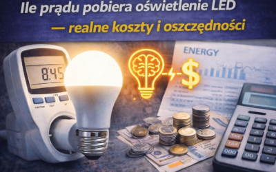 Ile prądu pobiera oświetlenie LED – realne koszty i oszczędności