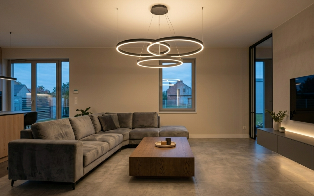 Jaki żyrandol do salonu wybrać? Najlepsze modele do nowoczesnych wnętrz